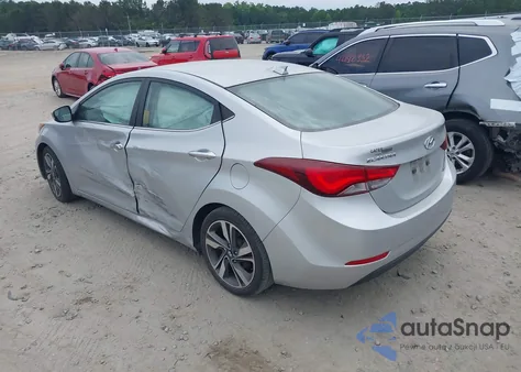 2016 Hyundai Elantra Se z USA, uszkodzony, nr VIN KMHDH4AE5GU586060